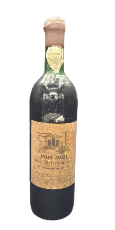 Frei Joao Reserva 1979 No. 38530 Vinho Tinto Bairrada 12% VOL. (1x0,75ltr.) Frei Joao Reserva 1979 No. 38530 Vinho Tinto Bairrada 12% VOL. (1x0,75ltr.)