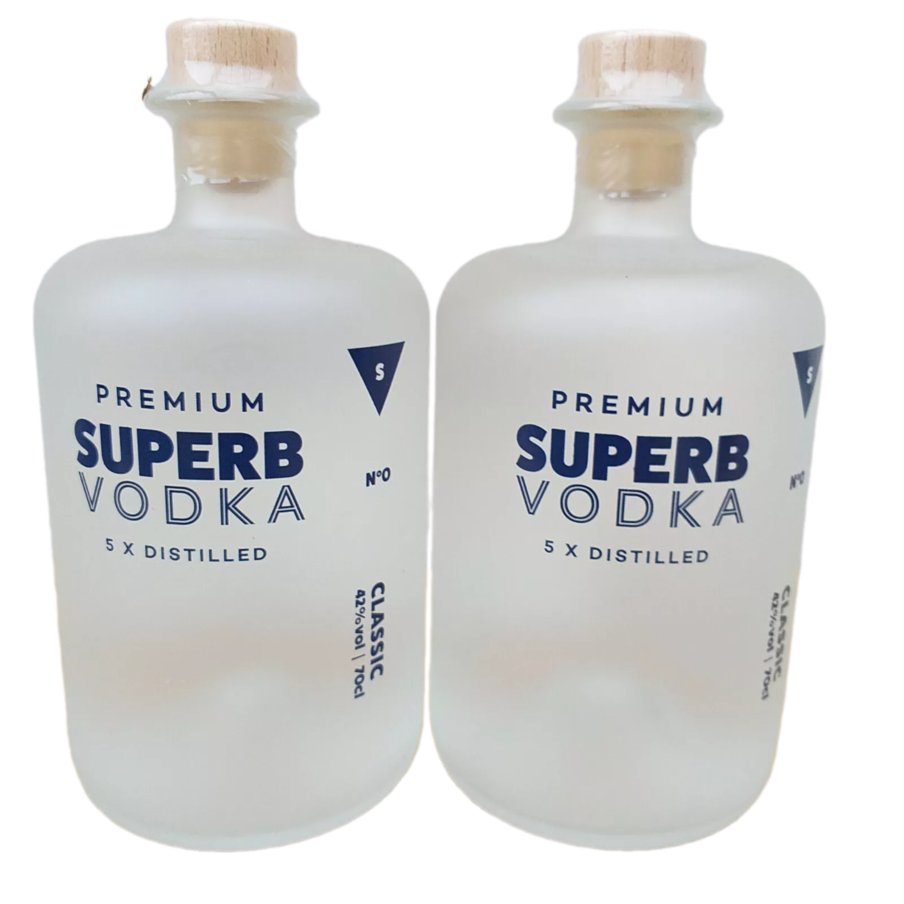 Eckerts Premium Superb Vodka 42% Vol. Classic No. 0 (2x0,7ltr.)