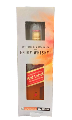 Johnnie Walker Red Lable Blended Scotch Whisky 40% VOL. (1x0,7ltr.) inkl. 1 Original-Tumbler(Glas)