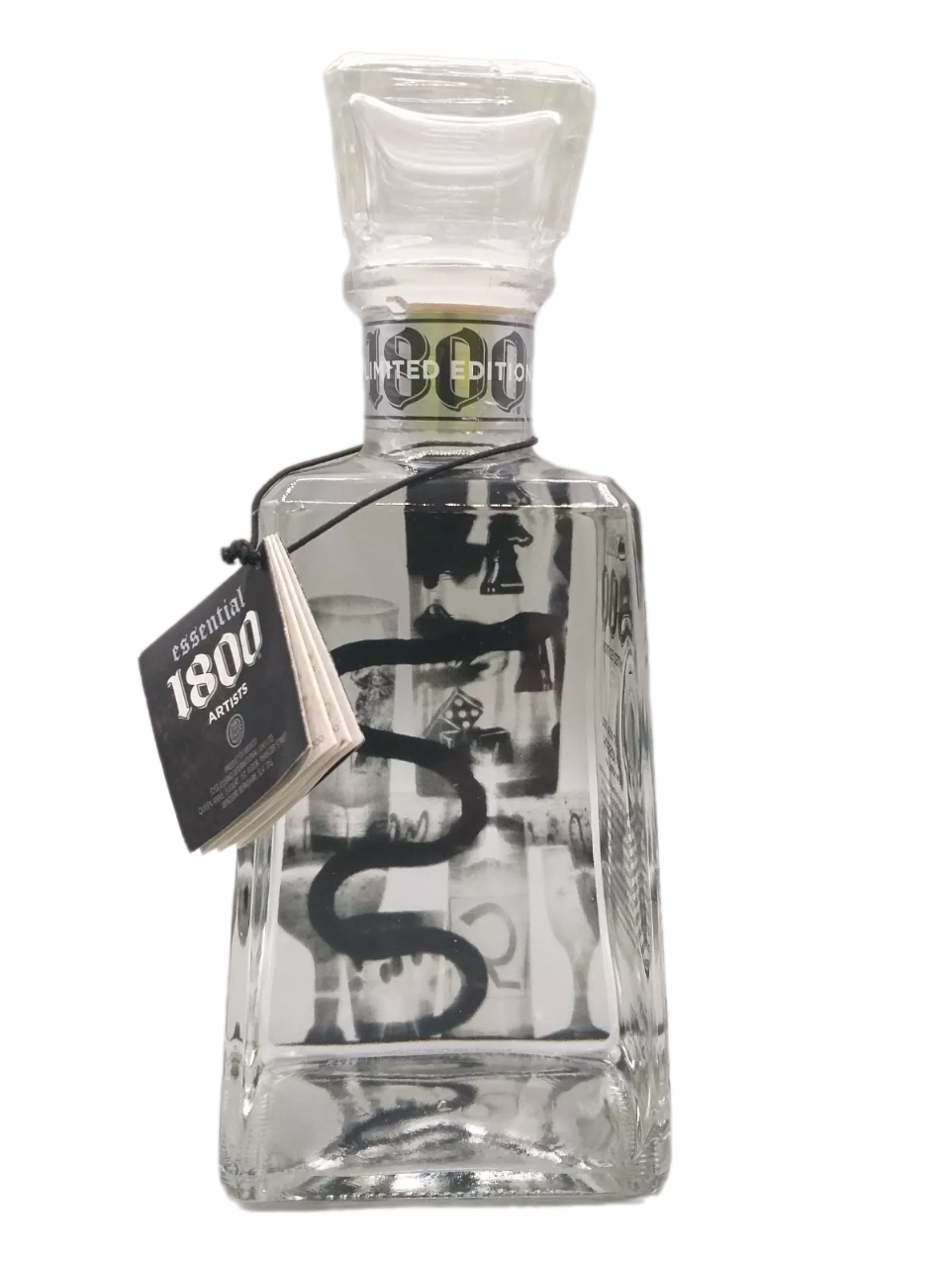 Essential 1800 Tequila Silver 2013 Limited Edition 40% VOL. (1x0,7ltr.) Design: Bo Joseph Artist 0034 New York
