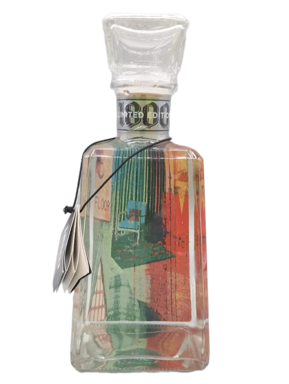 Essential 1800 Tequila Silver 2013 Limited Edition 40% VOL. (1x0,7ltr.) Design: Nicole Cohen Artist 0039 New York