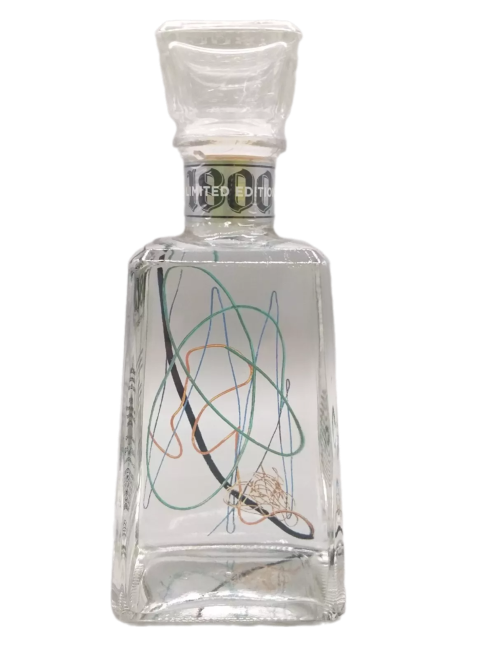 Essential 1800 Tequila Silver 2013 Limited Edition 40% VOL. (1x0,7ltr.) Design: Beth Campbell Artist 0035 New York