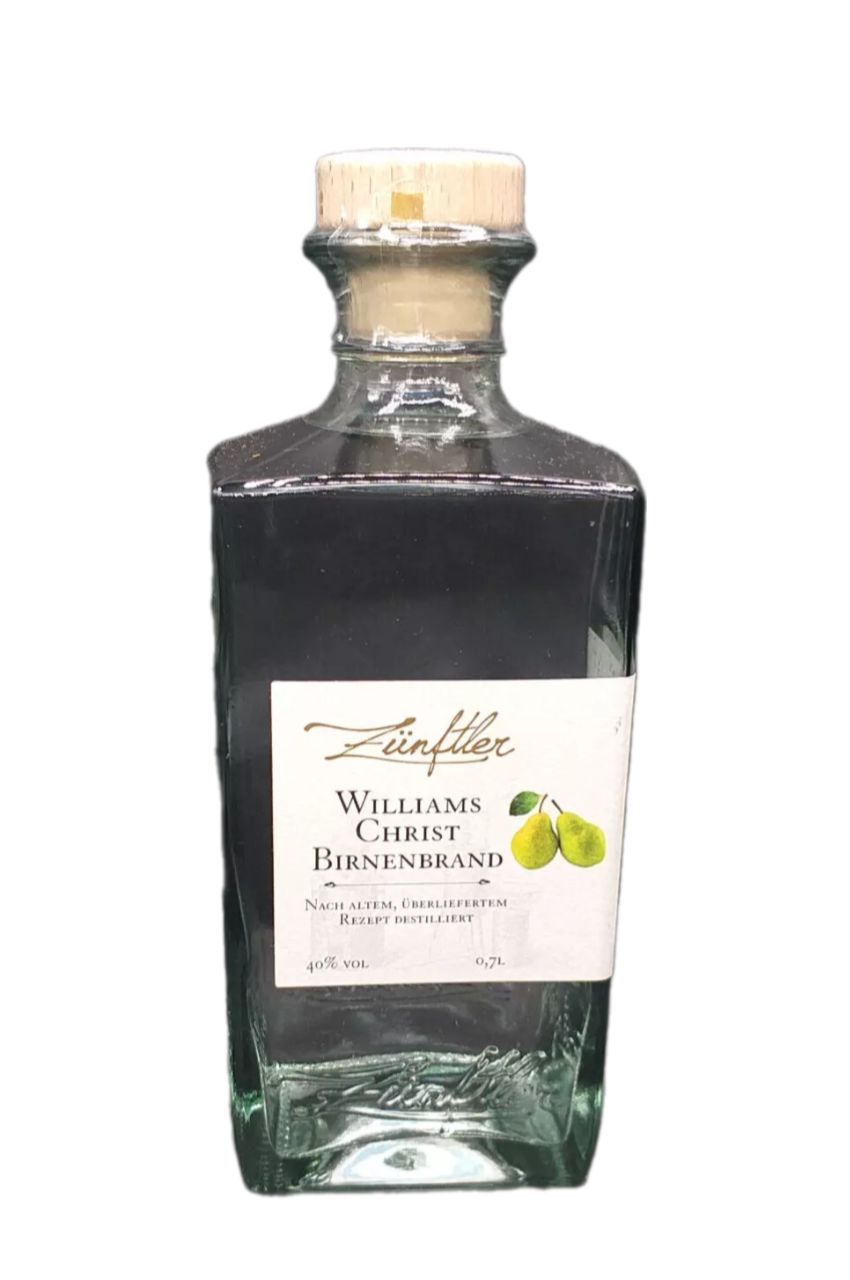 Zünftler Williams Christ Birnenbrand 40% VOL. (1x0,7ltr.)