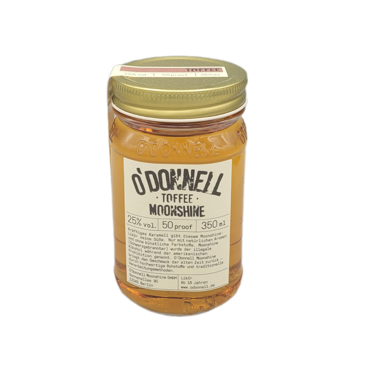 O'Donnell Moonshine Toffee 25% VOL. (1x0,35ltr.)