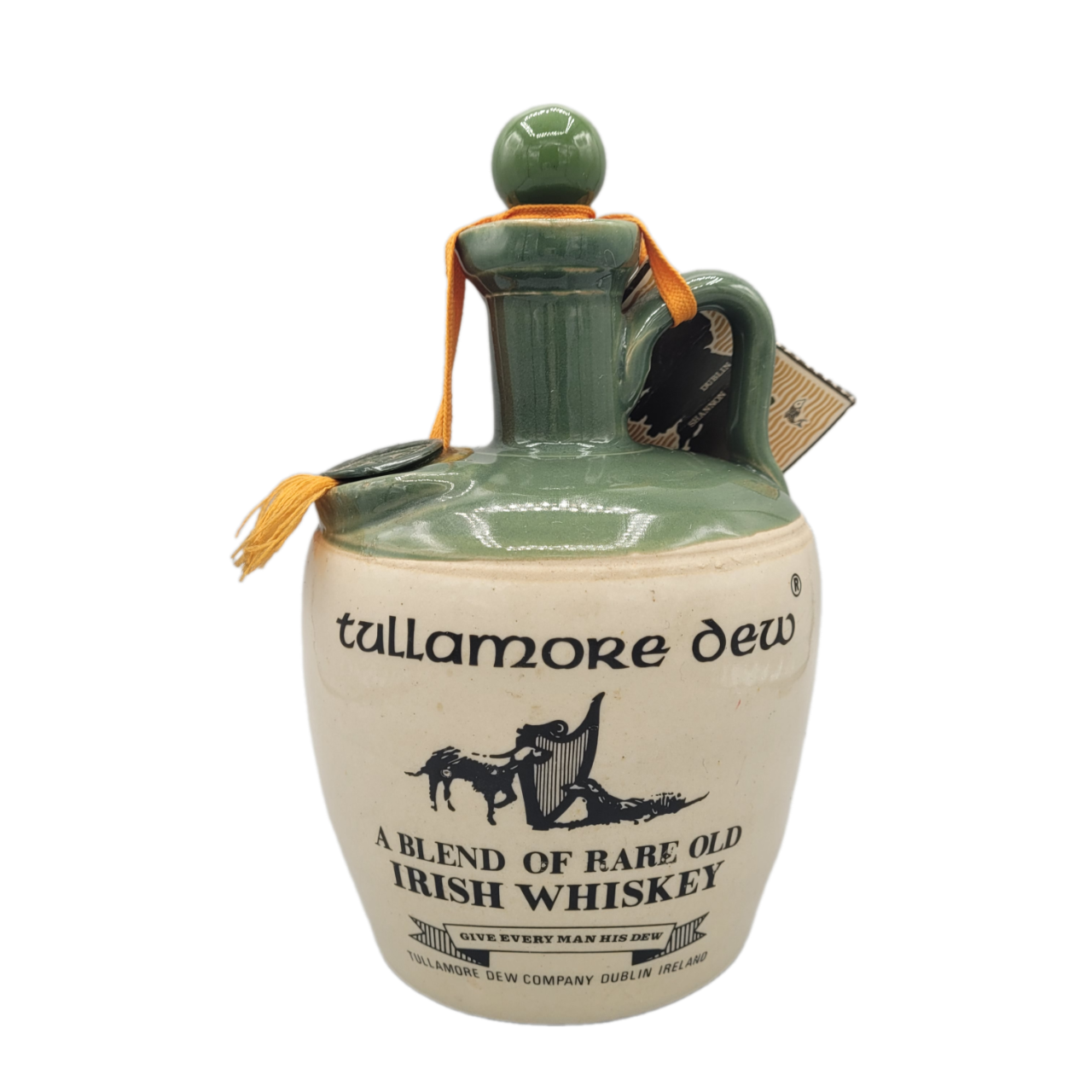Tullamore Dew Uisge Baugh Irish Whiskey 40-43% VOL. (1x1,0ltr.) im Keramik-Krug