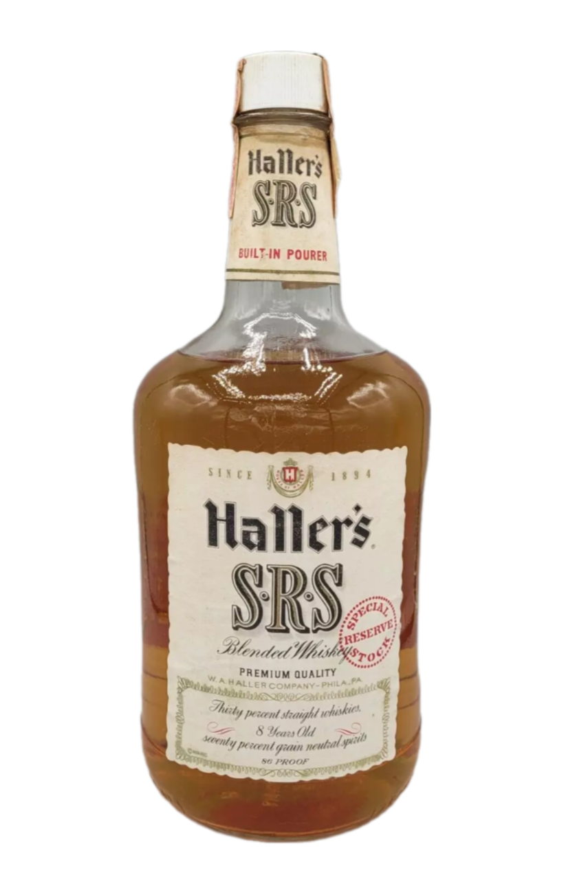 Haller's SRS 8 Jahre Blended Whiskey Special Reserve Stock 43% VOL. (86 Proof) 1x1,75ltr.