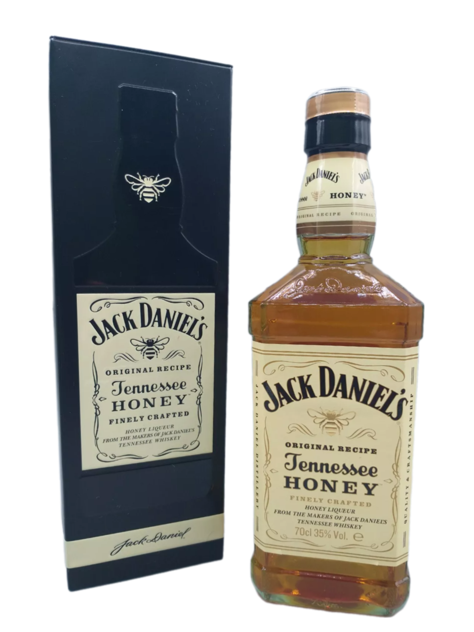 Jack Daniel's Original Tennessee Honey Liqueur 35% VOL. (1x0,7ltr.) OVP (Metalldose)