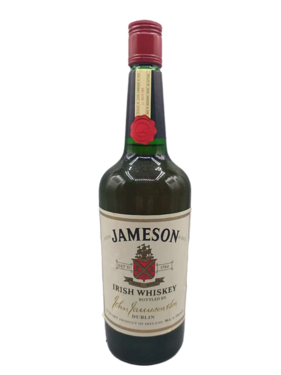Jameson Irish Whiskey 43% VOL. (1x0,757ltr.) 4/5-Quart