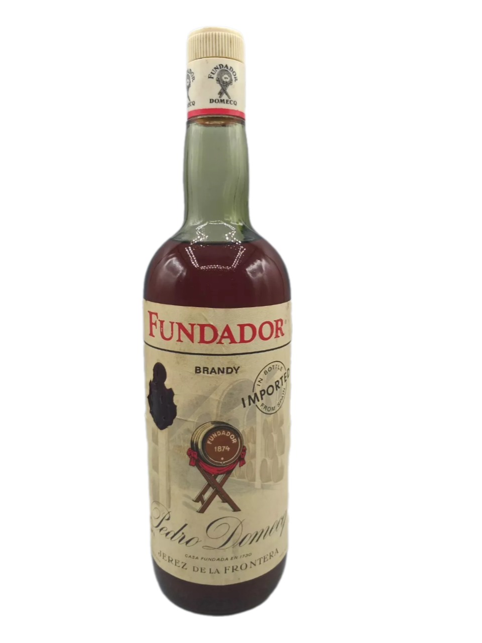 Pedro Domecq Fundador Brandy 38% VOL. (1x1,0ltr.)