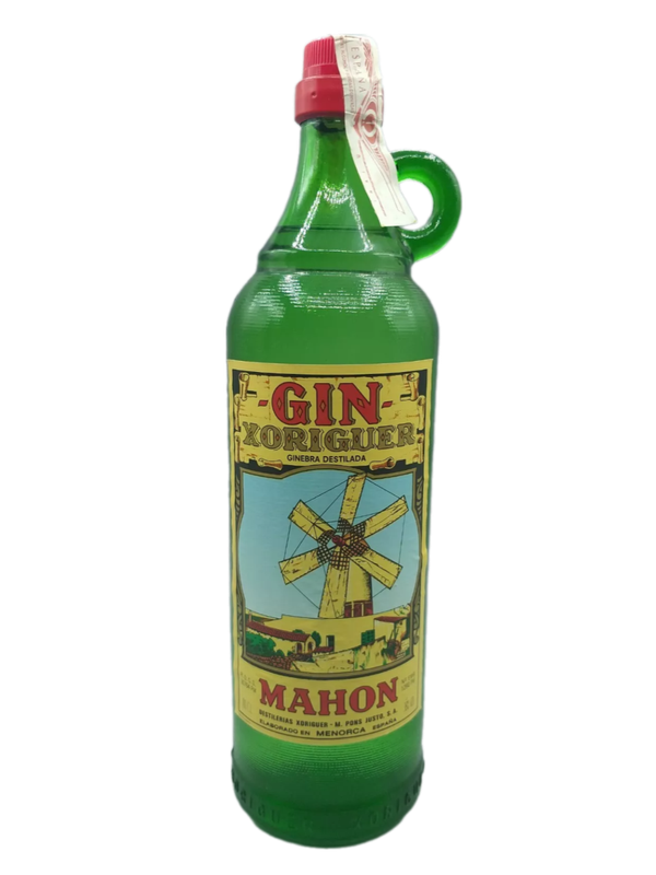 Mahon Xorigeur Gin 38% VOL. (1x1,0ltr.) Original span. Steuerbanderole Mahon Xorigeur Gin 38% VOL. (1x1,0ltr.) Original span. Steuerbanderole