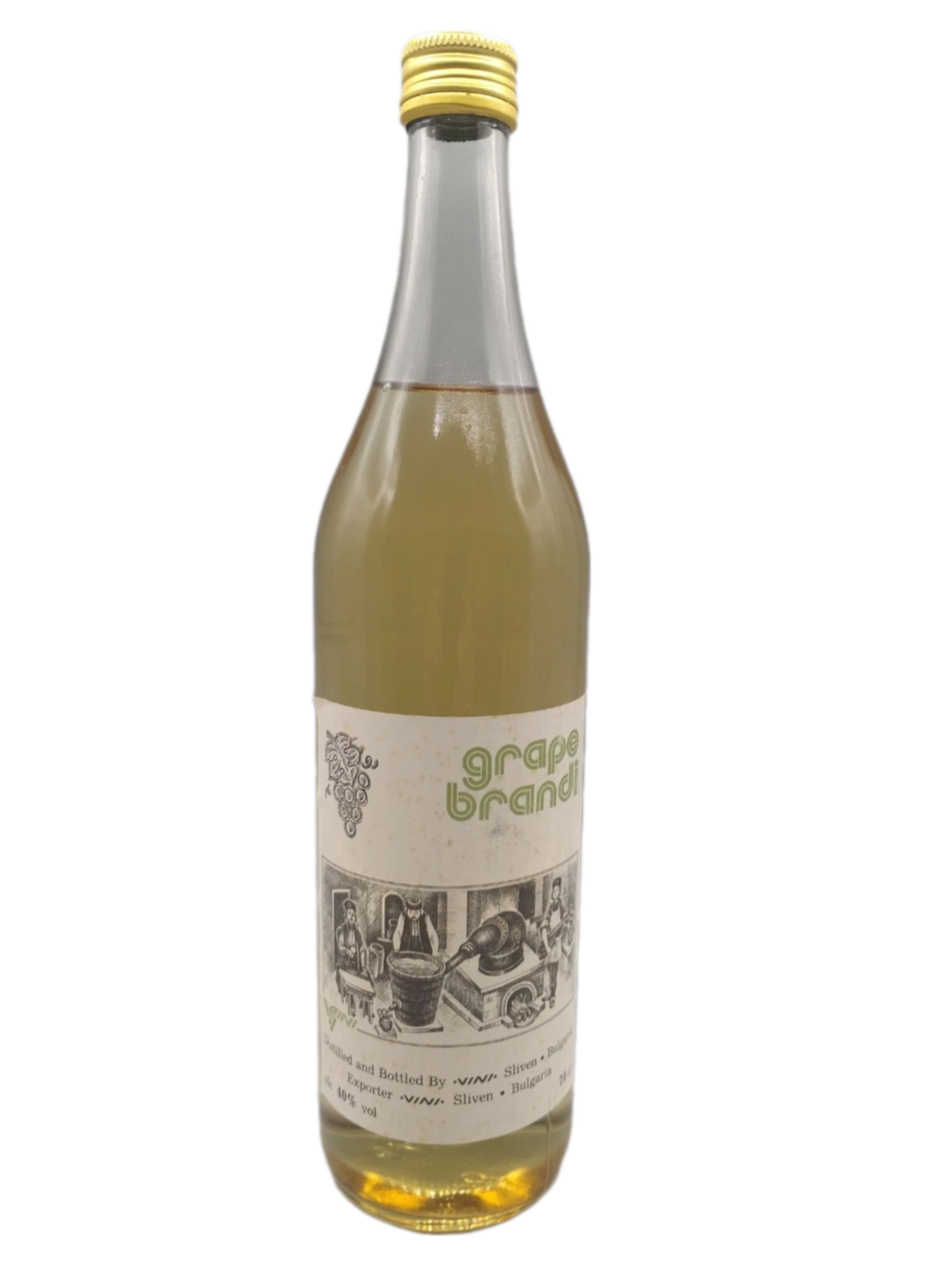 Grape Brandi Traubenbrand 40% VOL. (1x0,7ltr.)
