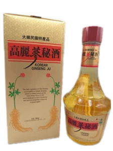 Korean Ginseng Ju Liquor 25% VOL. (1x0,7ltr.) OVP Korean Ginseng Ju Liquor 25% VOL. (1x0,7ltr.) OVP