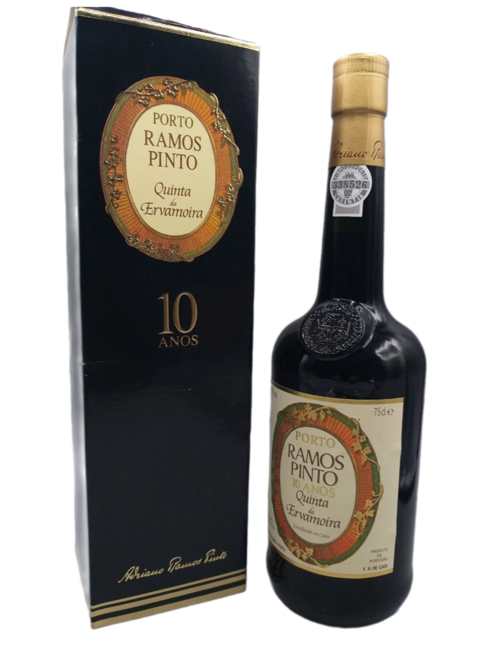 Ramos Pinto 10 Anos Quinta de Ervamoira Vinho do Porto 19,5% VOL. (1x0,75ltr.) OVP