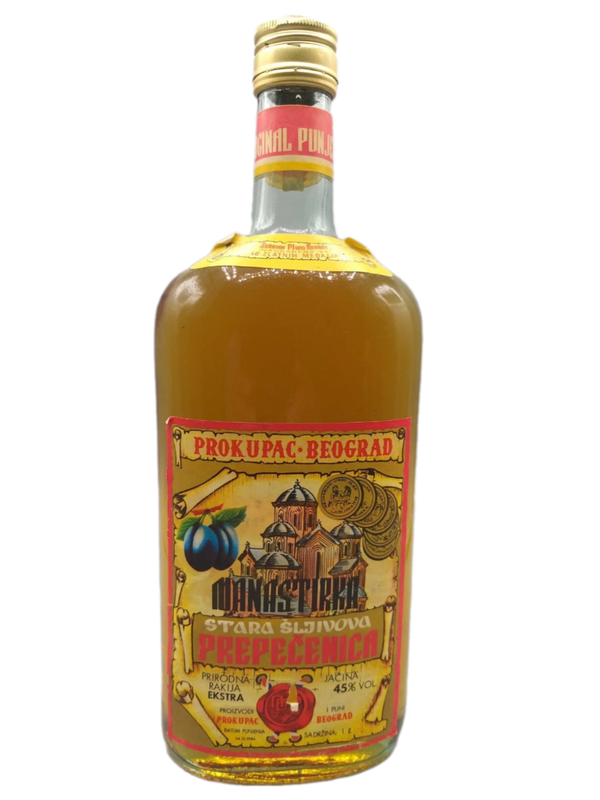 Manastirka 1984 Slivovitz 45% VOL. (1x1,0ltr.) Manastirka 1984 Slivovitz 45% VOL. (1x1,0ltr.)
