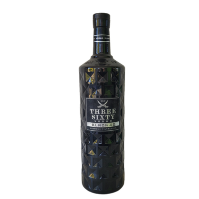 Three Sixty Black 42 Vodka 42% VOL. (1x3,0ltr.) Three Sixty Black 42 Vodka 42% VOL. (1x3,0ltr.)