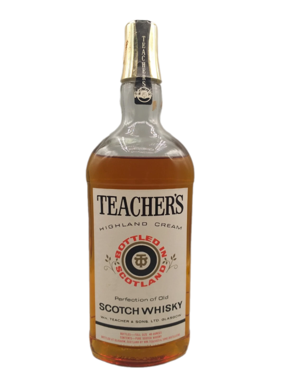 Teacher's Highland Cream Whisky 40-43% VOL. (1x1,18ltr.)