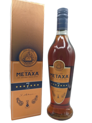 Metaxa 7 Sterne Original Greek Spirit Drink 40% VOL. (1x0,7ltr.) OVP Metaxa 7 Sterne Original Greek Spirit Drink 40% VOL. (1x0,7ltr.) OVP