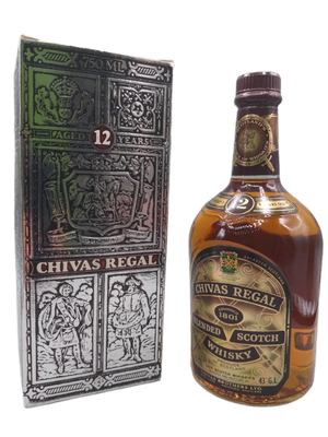 Chivas Regal 12 Jahre Blended Scotch Whisky 43% VOL. (1x0,75ltr.) OVP Chivas Regal 12 Jahre Blended Scotch Whisky 43% VOL. (1x0,75ltr.) OVP