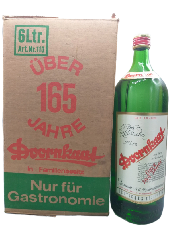 Doornkaat Über 165 Jahre Der Ostfriesische 38% VOL. (1x1,0ltr.) Doornkaat Über 165 Jahre Der Ostfriesische 38% VOL. (1x1,0ltr.)