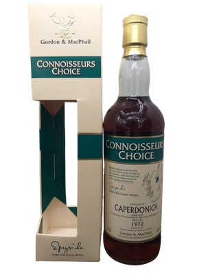 Gordon & MacPhail CAPERDONICH 1972/2010 Speyside Single Malt Scotch Whisky 46% VOL. (1x0,7ltr.) OVP Gordon & MacPhail CAPERDONICH 1972/2010 Speyside Single Malt Scotch Whisky 46% VOL. (1x0,7ltr.) OVP