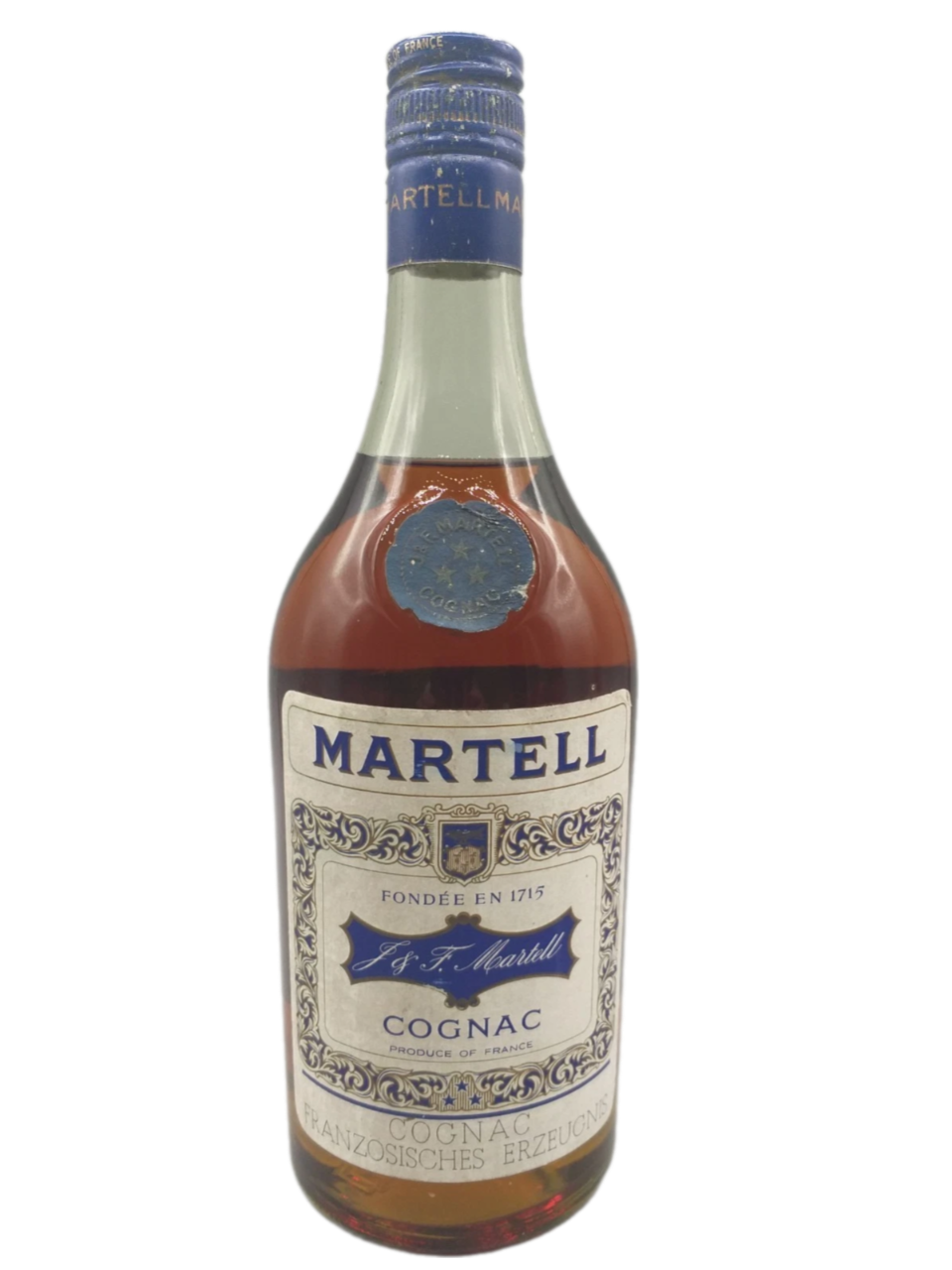 Martell Blau 3 Sterne Cognac 40% VOL. (1x0,7ltr.)