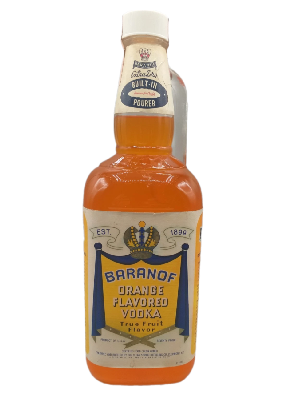 Baranof Orange Flavored Vodka 35% VOL. (1x1,75ltr.) Henkelflasche