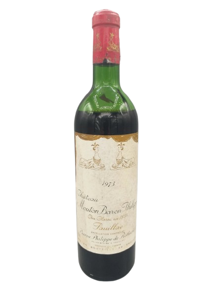 Chateau Mouton Baron Philippe Rothschild 1973 (1x0,73ltr.) ohne Alkoholangabe