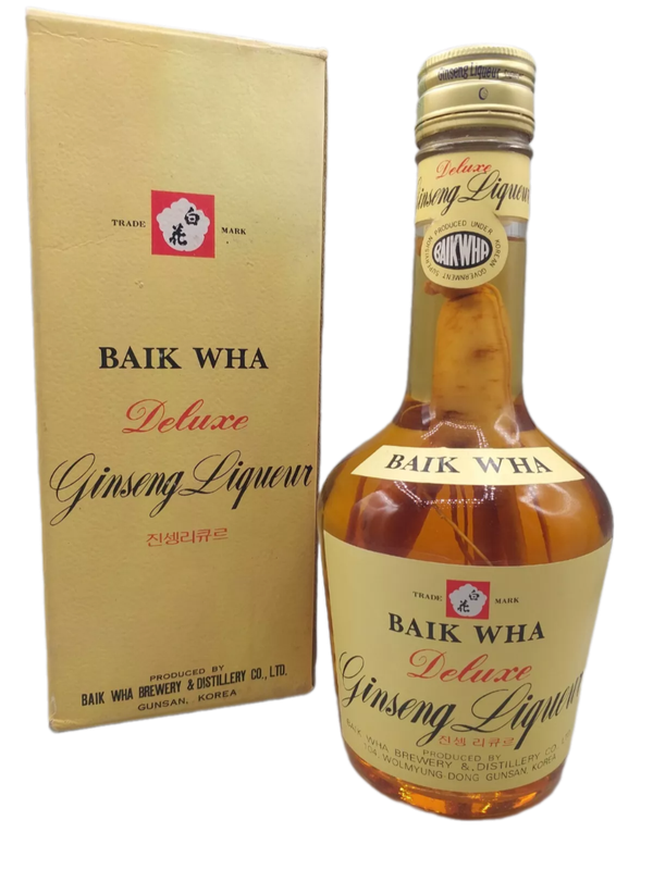 Baik Wha Deluxe Ginseng Liqueur 35% VOL. (1x0,720ltr.) OVP
