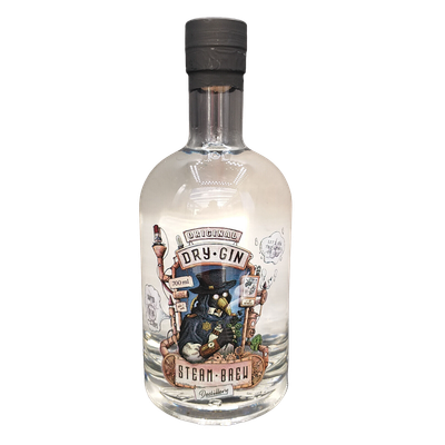 Steam Brew Distillery Dry Gin 42% VOL. (1x0,7ltr.)