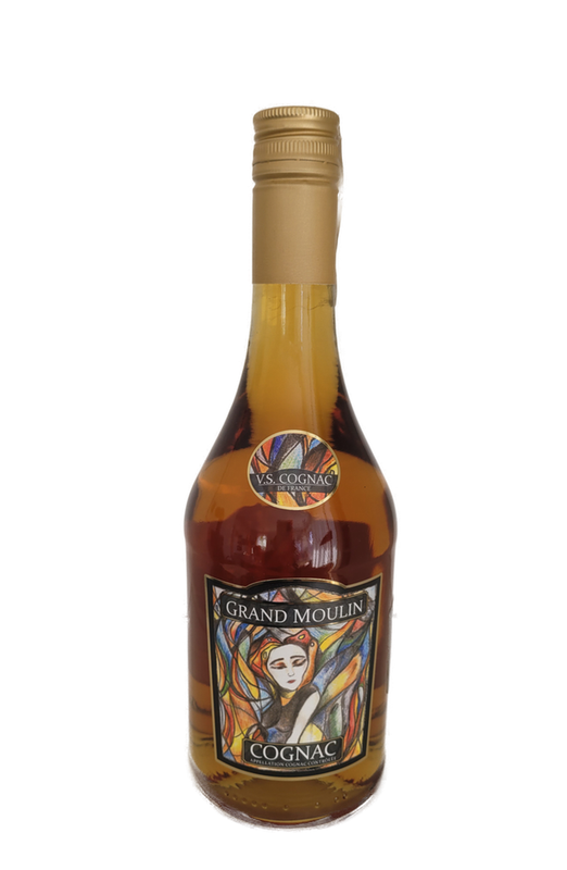 Grand Moulin V.S. Cognac 40% VOL. (1x0,7ltr.)