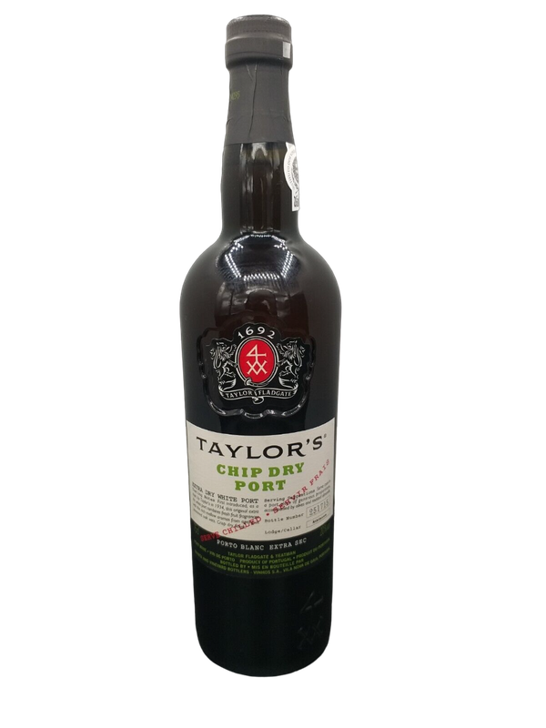 Taylor's Chip Extra Dry Whiste Port 20% VOL. (1x0,75ltr.) Taylor's Chip Extra Dry Whiste Port 20% VOL. (1x0,75ltr.)