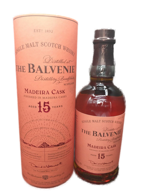 The Balvenie 15 Jahre Madeira Cask Single Malt Scotch Whisky 43% VOL. (1x0,7ltr.) OVP