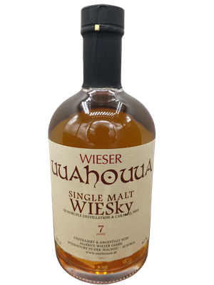 Wieser Uuahouua 7 Jahre Single Malt WIESky 40% VOL. (1x0,5ltr.)
