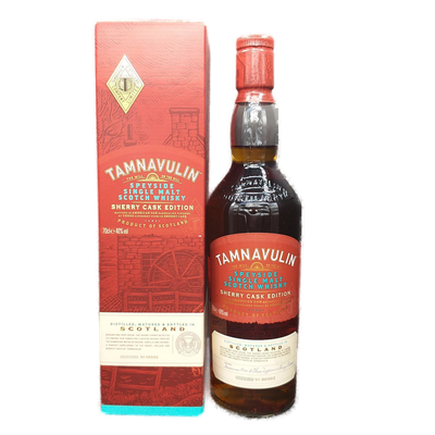 Tamnavulin Sherry Cask Edition Single Malt Scotch Whisky 40% VOL. (1x0,7ltr.) OVP