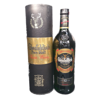 Glenfiddich 12 Jahre Special Reserve Pure Malt Scotch Whisky Scotland 43% VOL. (1x1,0ltr.) OVP