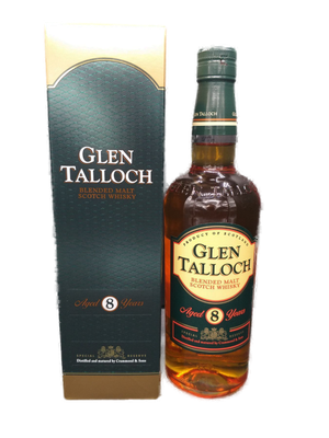 Glen Talloch 8 Jahre Blended Malt Scotch Whisky 40% VOL. (1x0,7ltr.) OVP
