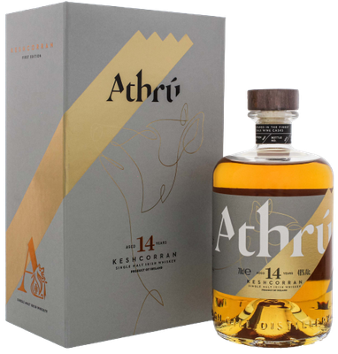 Athru Keshcorran 14 Jahre Single Malt Irish Whiskey 48% VOL. 06/2004-08/2018 (1x0,7ltr.) inkl. Giftbox
