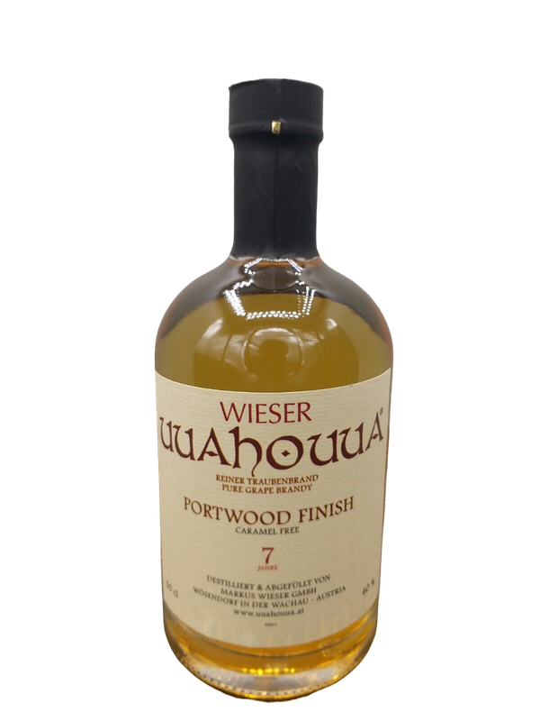Wieser Uuahouua 7 Jahre Traubenbrand 40% VOL. Portwood finish (1x0,5ltr.)