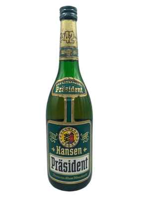 Hansen Präsident Jamaika Rum Verschnitt 42% VOL. (1x0,7ltr.)