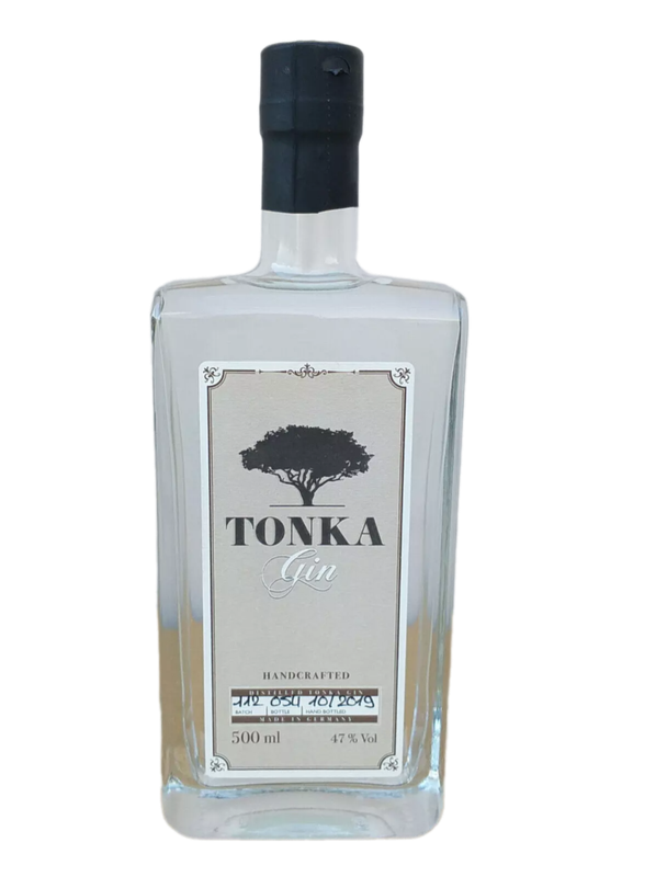 Tonka 2019 Gin 47% Alkohol (1x0,5ltr.) Handcraftet