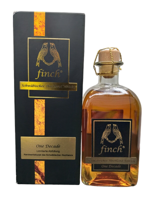 Finch One Decade 10 Jahre Schwäbischer Hochland Whisky 51% VOL. Limitierte Abfüllung (1x0,5ltr.) OVP