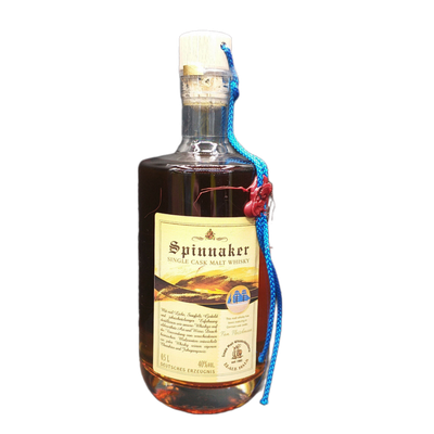 Blaue Maus Spinnaker Single Cask Malt Whisky 40% VOL. (1x0,5ltr.) 04/2009 Fass/Los Nr. 1