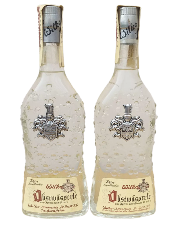 Wilko Echt Schwäbisches Obstwässerle aus Äpfel & Birnen 38-40% VOL. (2x0,7ltr.)