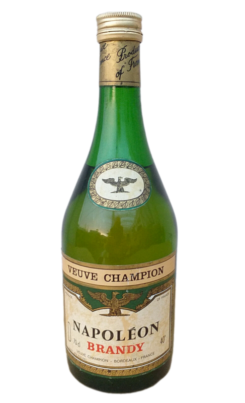 Napoleon Veuve Champion Brandy 40% VOL. (1x0,7ltr.)