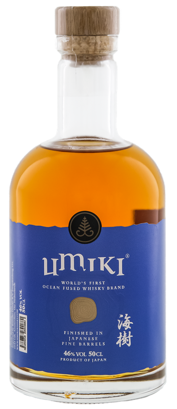 Umiki Ocean Fused Whisky Pine Barrel Finished 46% VOL. (1x0,5ltr.)