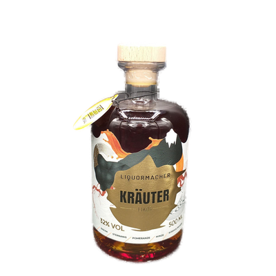 ​LiquorMacher Kräuter Likör 32% VOL. (1x0,5ltr.)