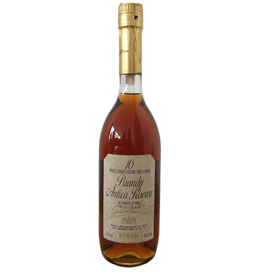Stock 10 Anni Antica Riserva Brandy Acquavite Di Vino 40% (1x0,7ltr.)