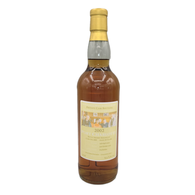 Port Charlotte 2002 Islay Single Malt Scotch Whisky 64,4% VOL. Private Cask Bottling 'The First Lords of Loch Indaal' Cask No. 009 Aged 10Y (1x0,7ltr.)