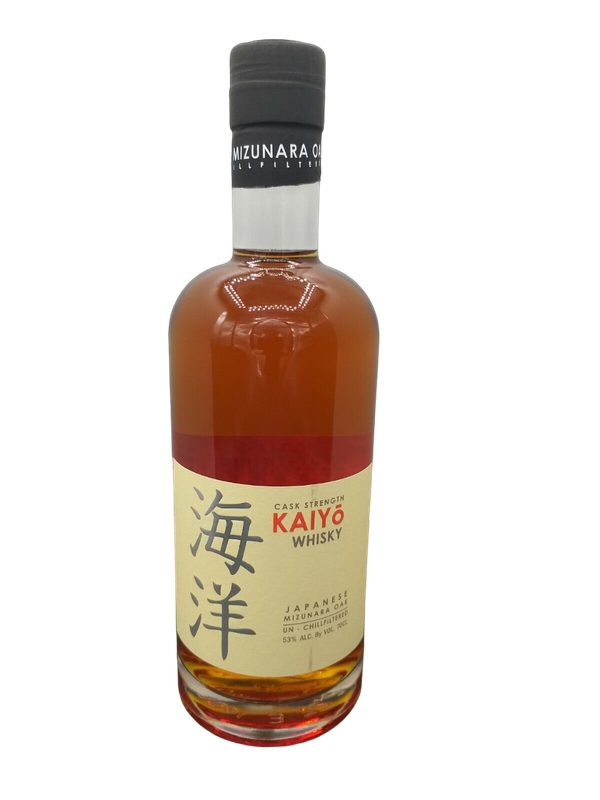 Kaiyo Cask Strength Mizunara Oak Japanese Whisky 53% VOL. (1x0,7ltr.)