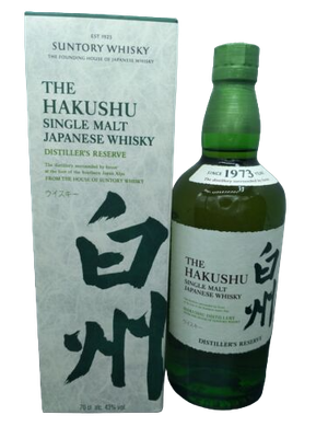 The Hakushu Distiller's Reserve Single Malt Japanese Whisky 43% VOL. (1x0,7ltr.) OVP